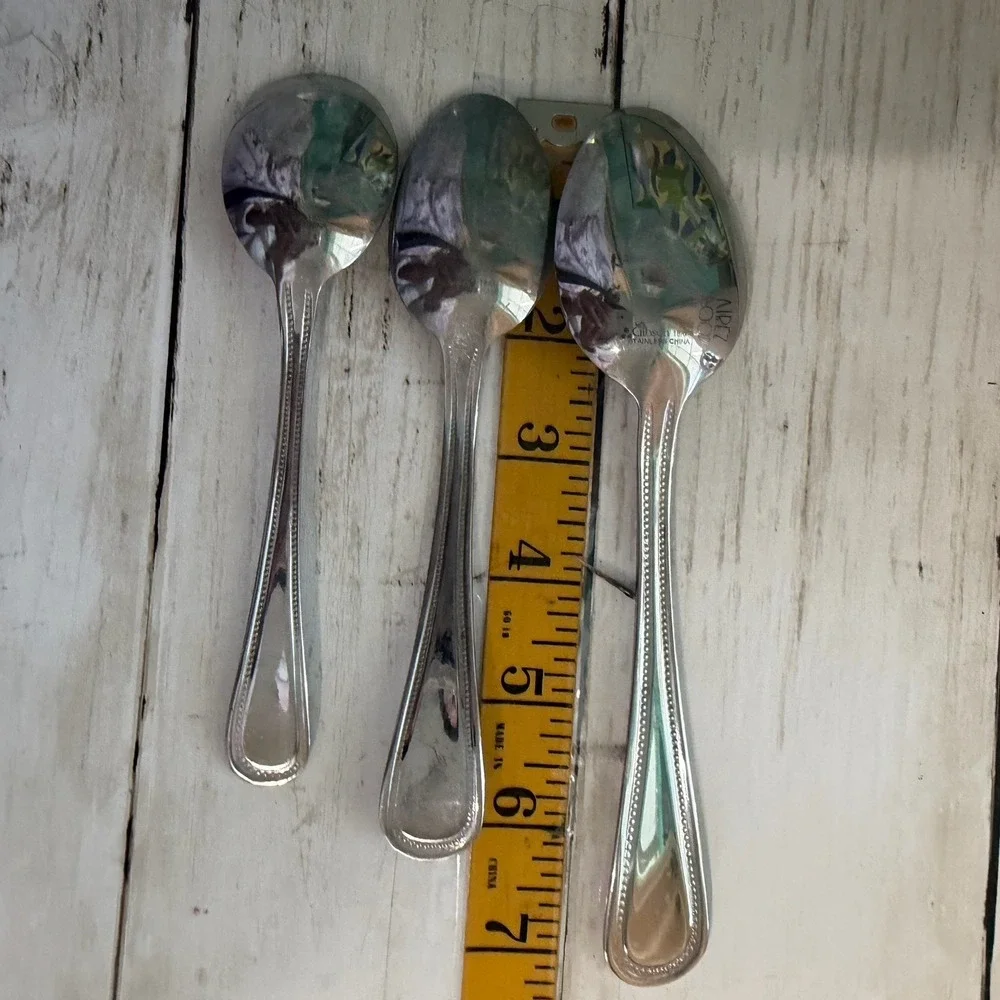 Gibson Bead 18/0 Stainless Flatware Replacement Pcs Set Of 28
